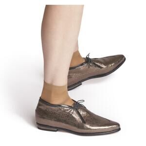 Anthropologie The Palatines Pinna Ankle Boot Pewter Booties